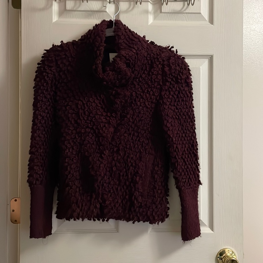 IRO "Caty" Shaggy Knit Jacket